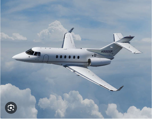 Hawker 800XP LARGE Pilot Wall Decor