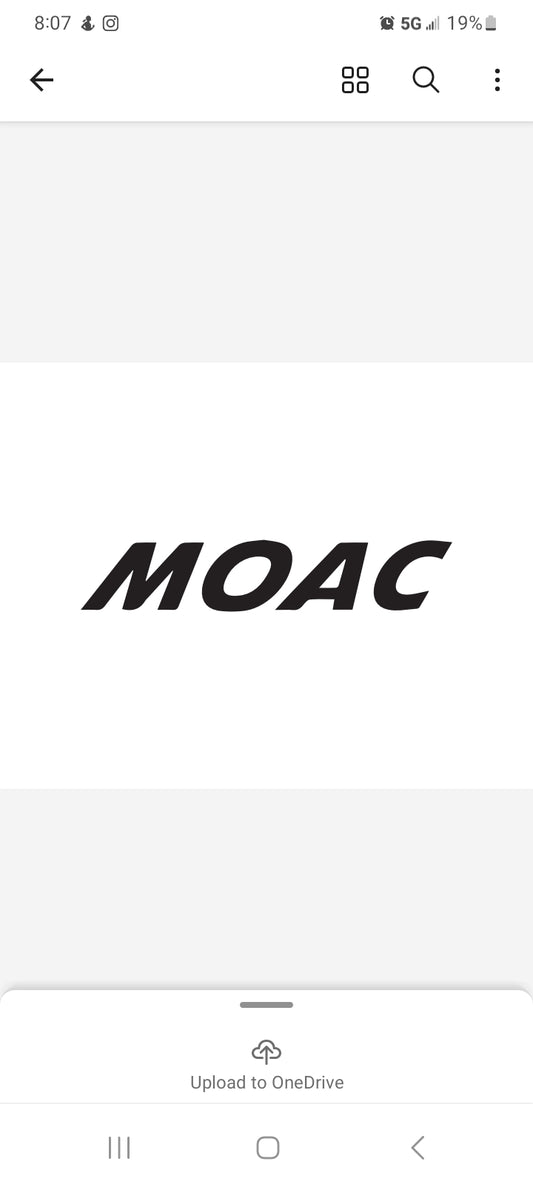 Large Hangar Letters MOAC Pilot Wall Decor